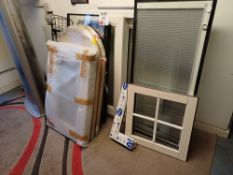 Various glazed and unglazed UPVC windows and doors