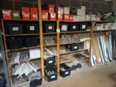 Quantity of various double glazing stock components