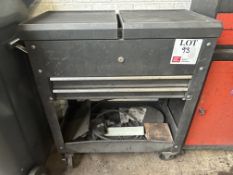 Unbranded steel frame black mobile tool chest