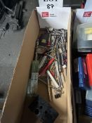 Contents of box to include high speed metal drill bits