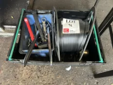 Pallet strap kit with hand tools