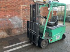 Mitsubishi FB20PN Battery powered forklift truck (2014)