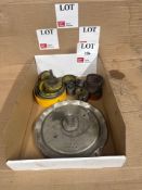 Contents of box to include various hole saw blades