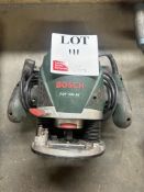 Bosch POf1100E router (240v), serial no. 484003683