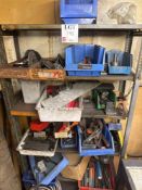 Rack and contents to include various tooling - as lotted