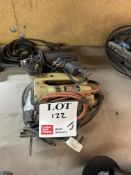 Hitachi (110v) jigsaw with Black & Decker jigsaw and heat gun