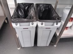 2 x Rubbermaid Bins – Purchased 2024 for £105.60