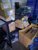 Quantity of assorted work gloves and boots