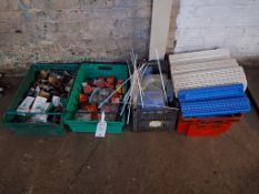 Small quantity of bearings and drive sprockets etc