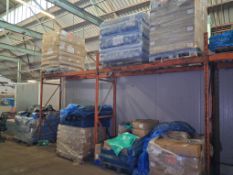 9 pallets of assorted packing materials including pallet liners/bags