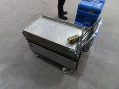 Saxon Stainless Steel Sissor Lift (SWL 100kg) 240V