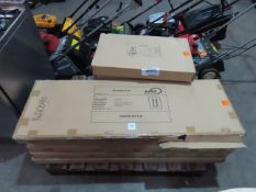 5x Flat Pack Hotel Tables (2 Boxes per table) Please note there is a £5 plus VAT Lift Out Fee on thi