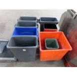 Qty of plastic Bins