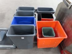 Qty of plastic Bins