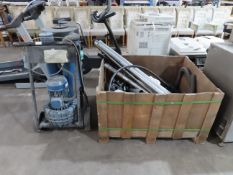 Nederman Welding Fume Extractor with 4 Articulated Arms and Associated Pipe Work