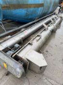 5.5 Metre Stainless Steel Screw Conveyor