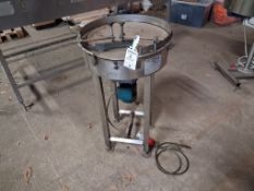 Small stainless steel 3 phase lazy susan