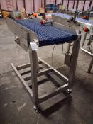Blackrow Engineering Stainless steel 3 phase plastic flush grid powered conveyor