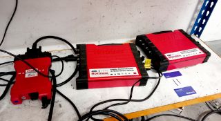 2 x Bosch MTS 5440 VCMM diagnostics cable wire & Bosch MTS6516 VCMII communication module