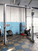 Rotary SPOA3TS hydraulic 2-post vehicle lift, 3,000kg capacity, approx 4m, serial number