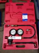 Sealey VSE2020 Cylinder leakage tester 2-gauge to carry case (incomplete)