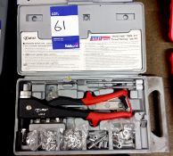 Sealey Rivet nut tool kit to carry case