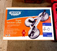 Draper Expert triple suction lifter