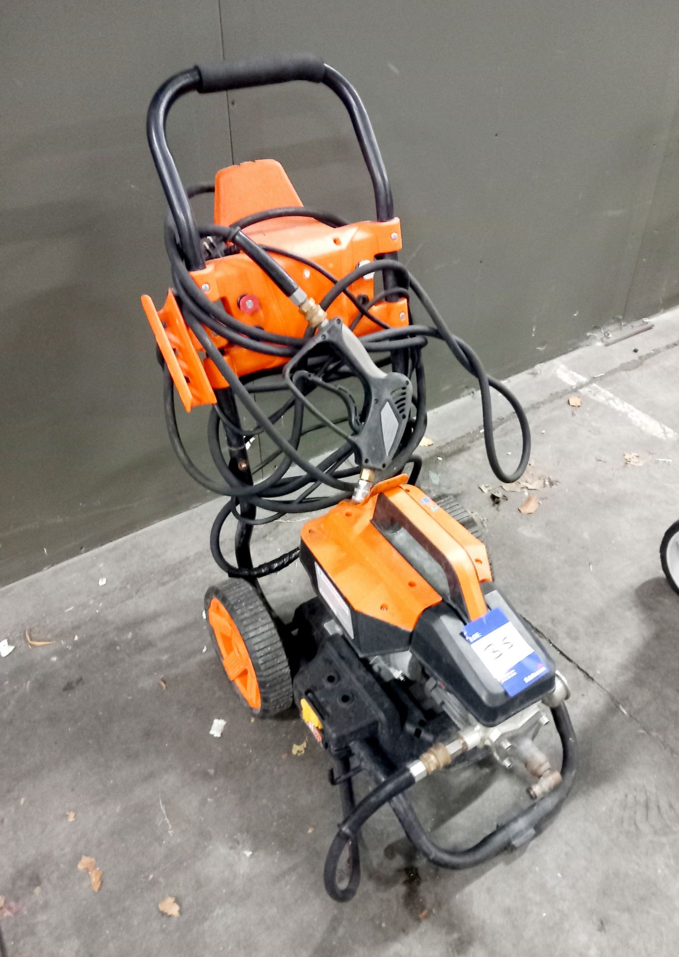 Gas powered pressure washer