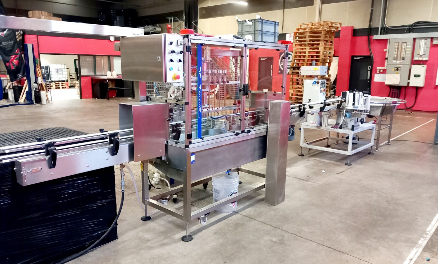 Universal Posimatic Filling Line (2021) & Assets of a Car Care Product Supplier