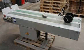 Muller Martini 1511 Shingle Belt Delivery Unit (Year 2000, Serial Number NN4944 Z0333430)