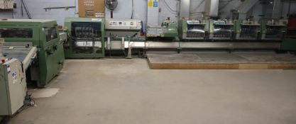 Muller Martini Bravo S Stitching Line (Year 2000, Serial Number NN4939 Z0333247, Model Number 1529.