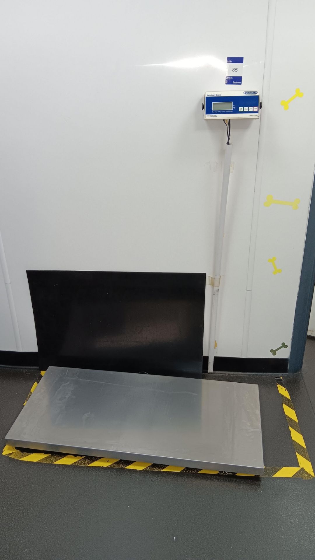 Burtons 125-920 professional veterinary platform scales, max wright 250kg