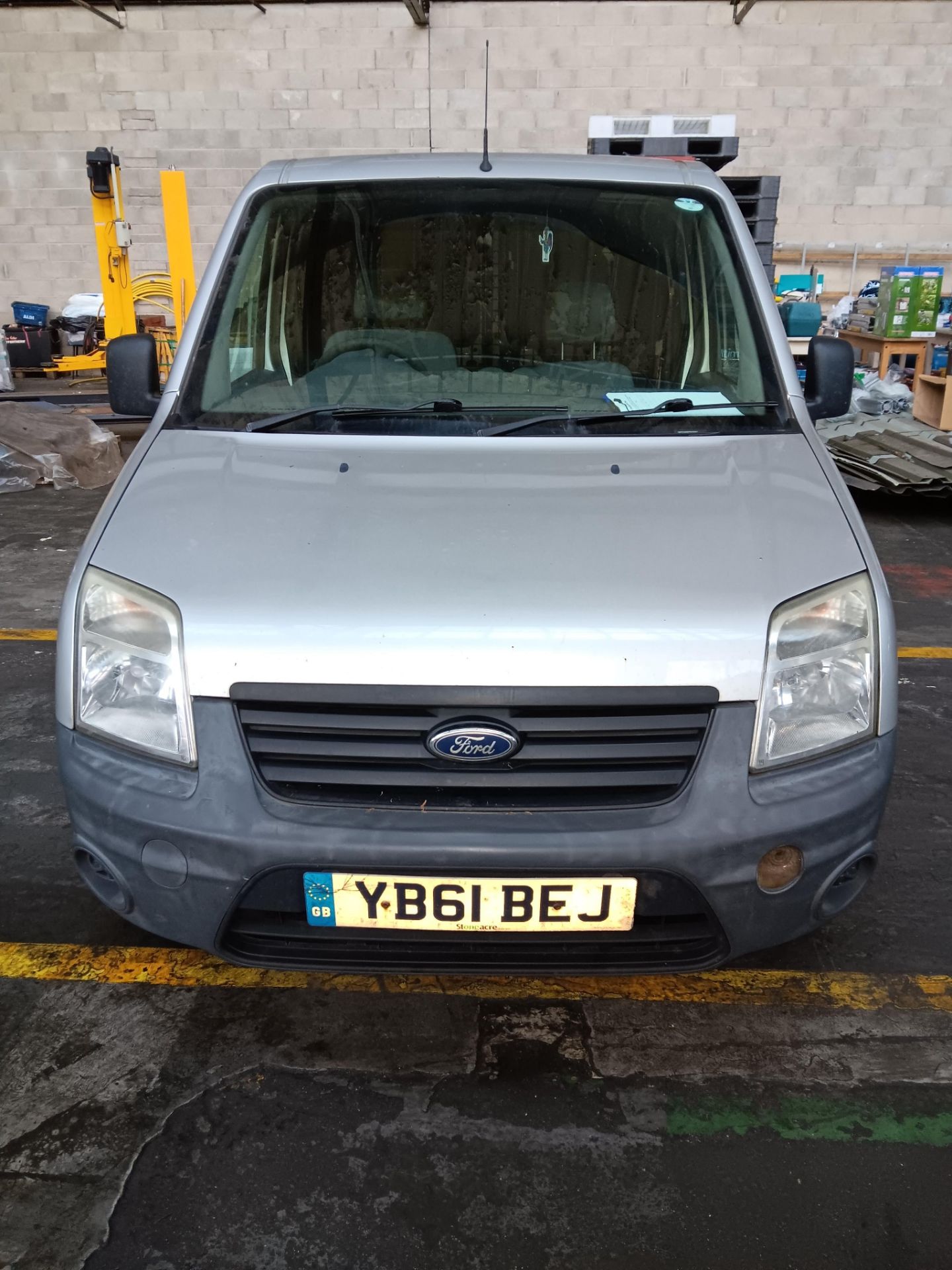 Ford Transit Connect 90T200 compact panel van, Registration YB61 BEJ, Mileage 121,148, Date of