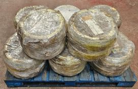 8x Mitsubishi White metal Sleeve bearings SP-EM-E3787 Unused.