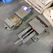 2 x Machine vice