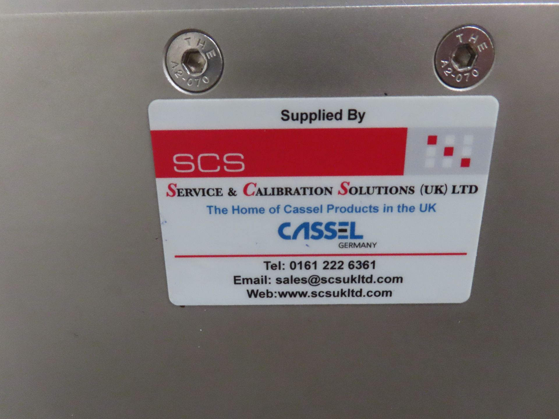 Cassel BD450 x 200 Aperture Metal detector with conveyor - Image 14 of 18