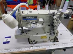 Brother cover stitch machine 240v, model FD3-B257-051-8, Serial number F9622853