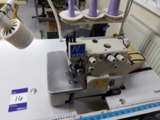 Brother three thread overlocker 240v, model FB-N110-3020-D5-S3F, Serial number L3H58198