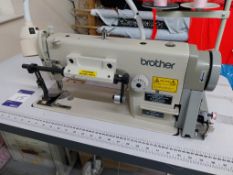Brother single stitch sewing machine 240v (tutu pleating) Model SL-755-3A, Serial number H2H85039