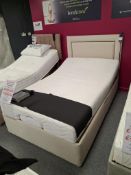 Slzzp adjustable 4ft double bed with mattress and headboard rrp. £1599