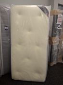 Beauty Sleep memory Bonnell 12.5g firm 3ft single mattress rrp. £149.95