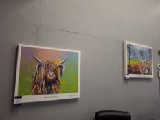 “Mary McCoo & The Weans” and “Marie McCoo” by Steven Brown art prints