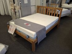 Cool nature 1000 pocket mattress 4ft 6” double with Epperstone LFE frame rrp. £829.00