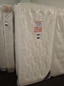 Beauty Sleep Windsor 3ft single mattress rrp. £99.95