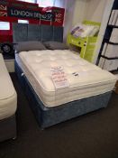 Brooklands beds wool supreme 4ft 6” double mattress with 2 drawer divan base and headboard rrp. £