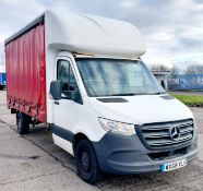 MERCEDES­ BENZ SPRINTER 314CDI LONG DIESEL 3.5t Luton. Registration: WX68 VLH. Mileage: 222,557