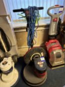 Victor multispeed industrial floor polisher, S/N 1006MS1009