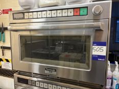 Panasonic Pro2 1800w commercial microwave