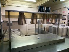 Four lamp heated gantry