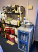 Contents of cleaning room